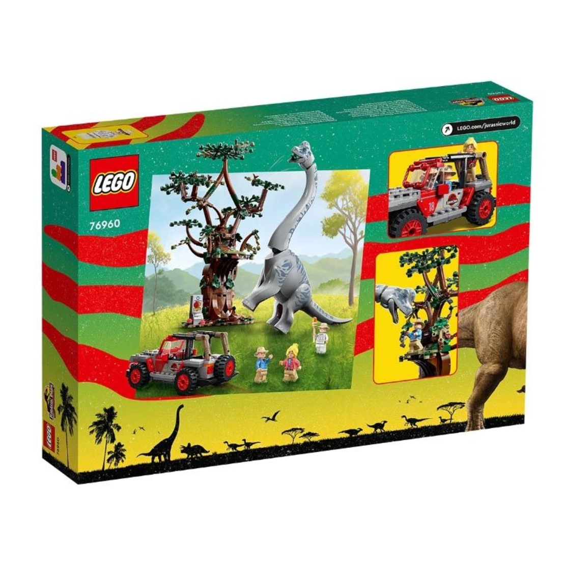 LEGO® Jurassic World Откриване на брахиозавър 76960