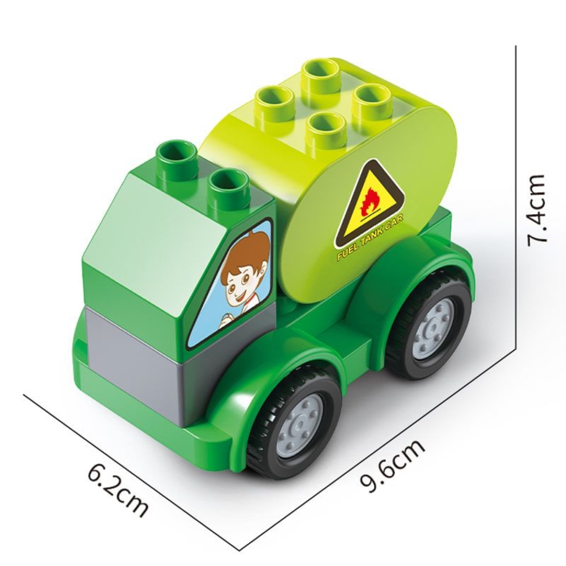 Конструктор Feelo Car Series Oil Tank Truck, 7 ч.