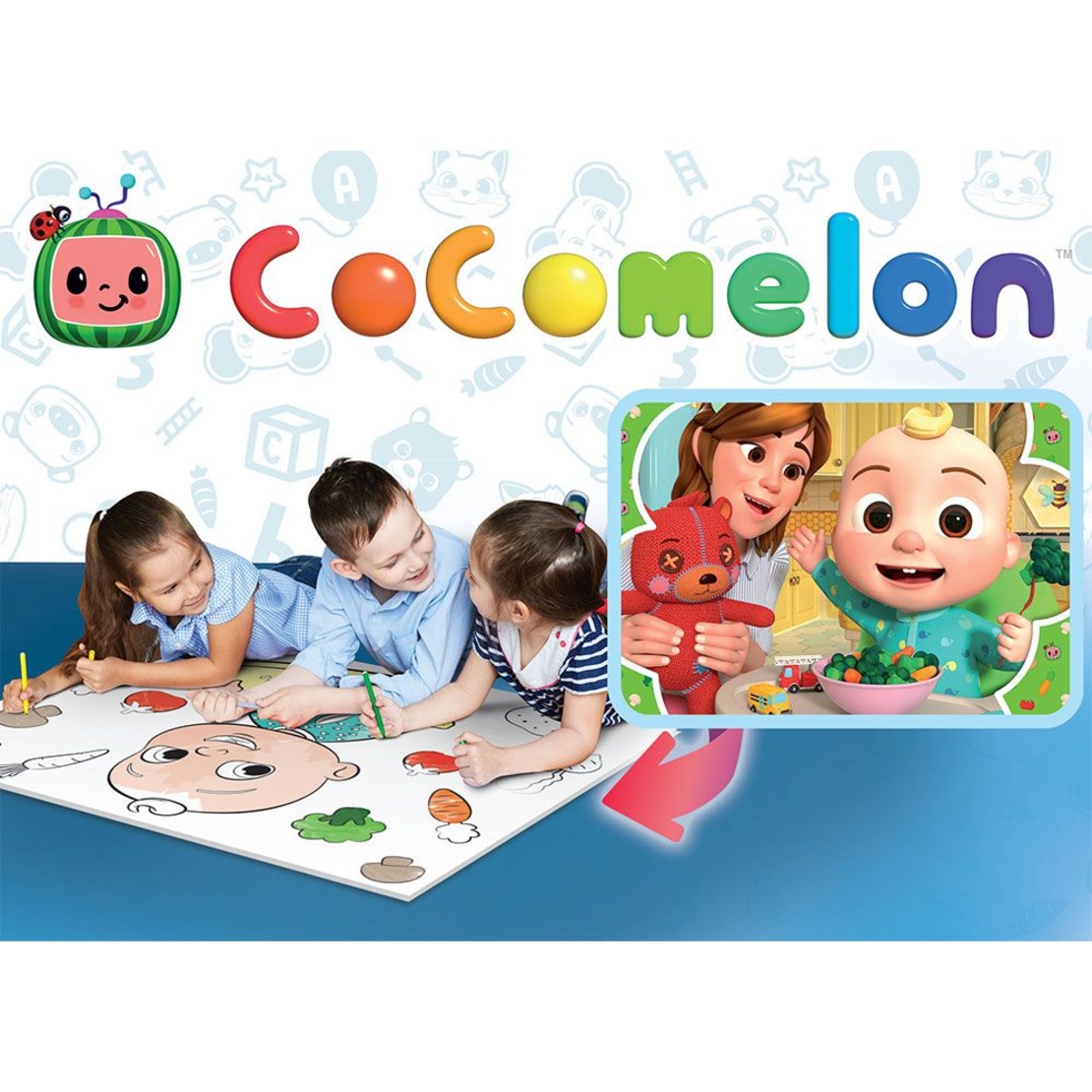 Двустранен пъзел за земя Lisciani Cocomelon Време за обяд 60 ч.