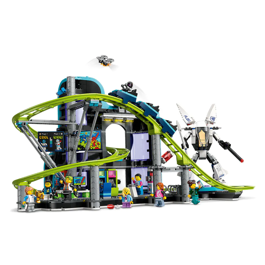 LEGO® City Увеселителен парк с роботи 60421