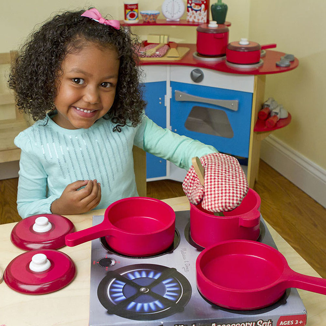Дървен комплект за готвене Melissa and Doug 12610