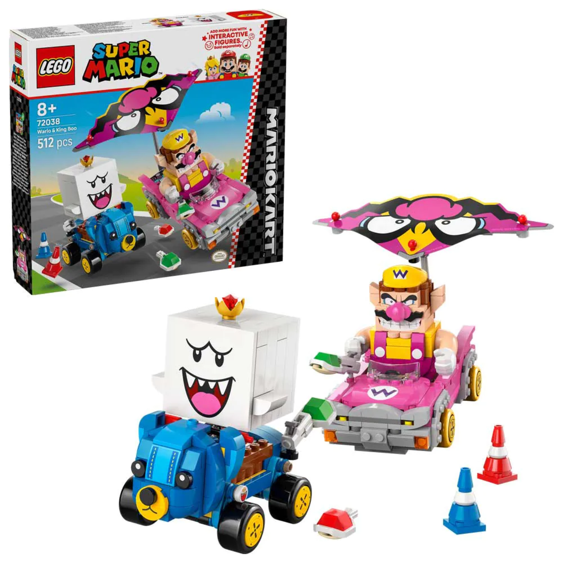 LEGO® Super Mario™ Wario и King Boo 72038