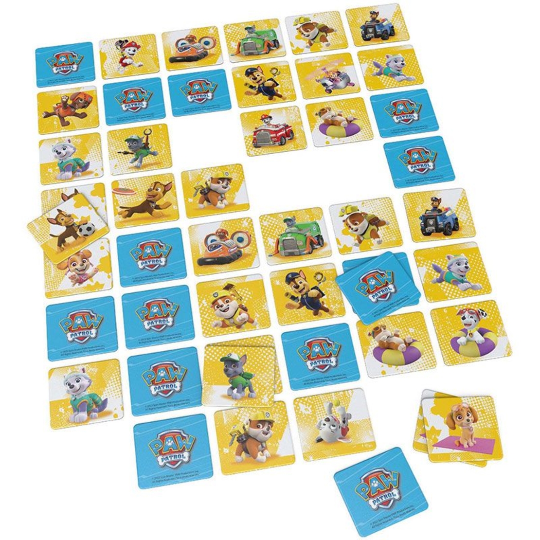 Детска мемори игра с карти Spin Master Paw Patrol Memo Cards, 48 карти