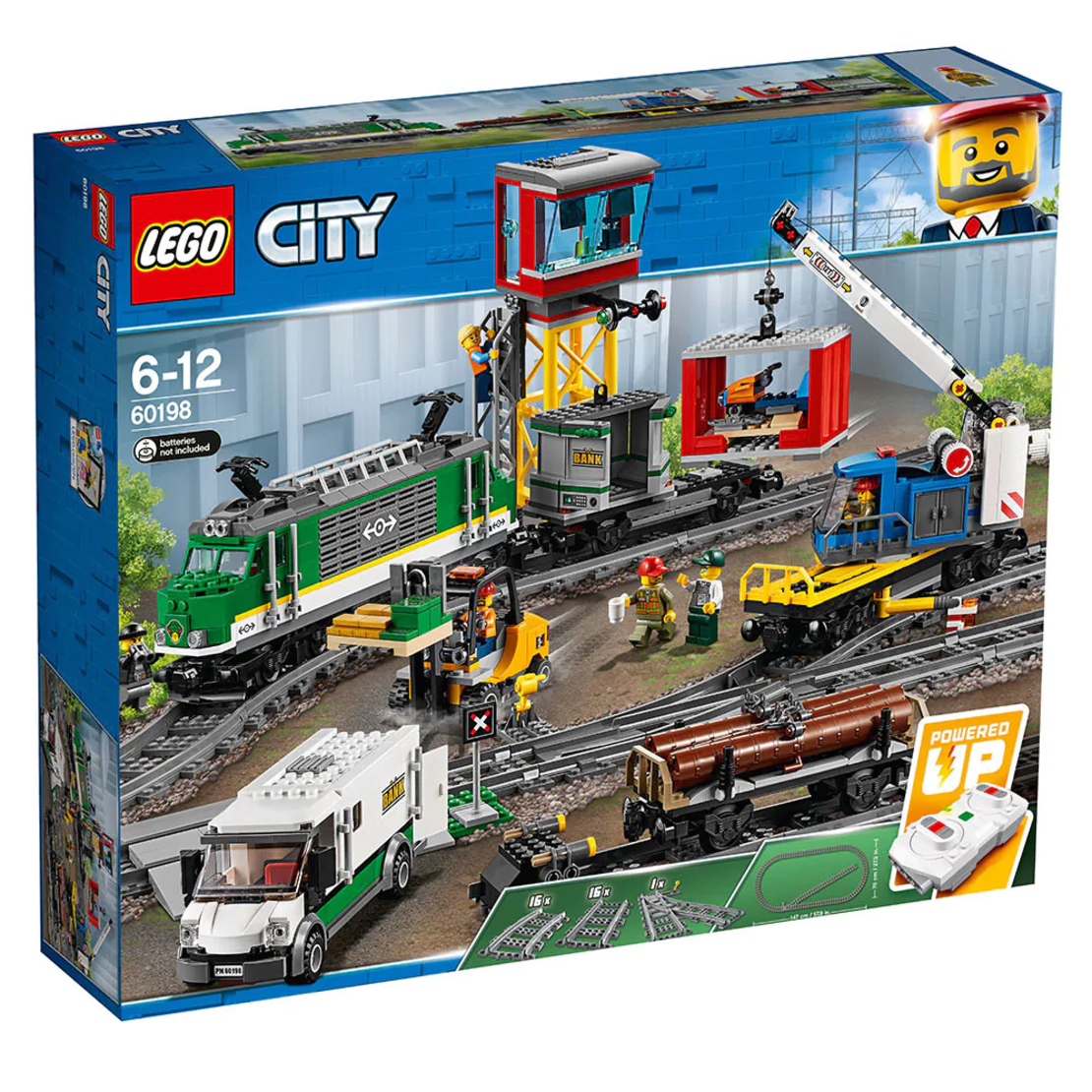 LEGO® City Товарен влак 60198