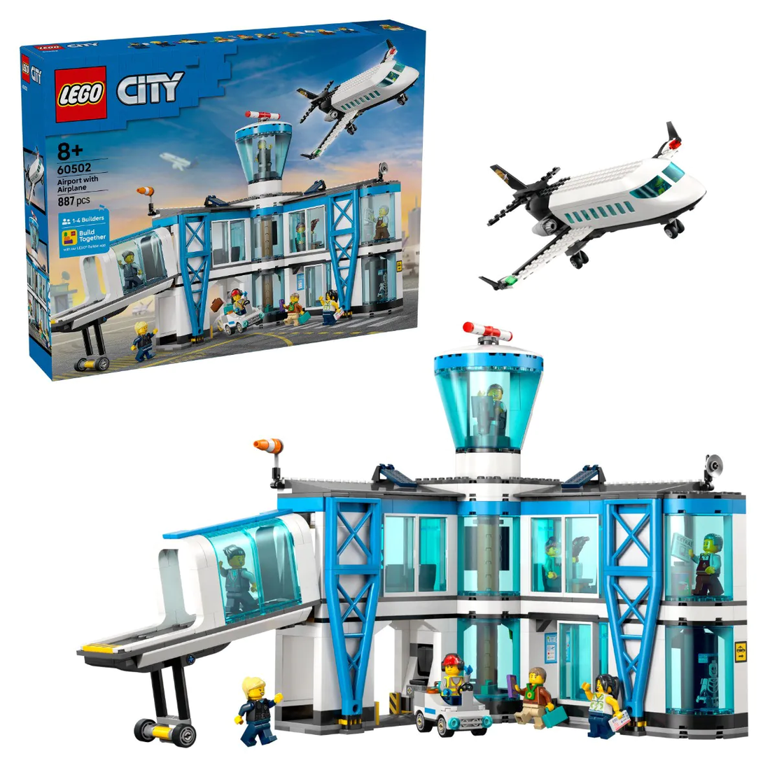 LEGO® City Летище със самолет 60502