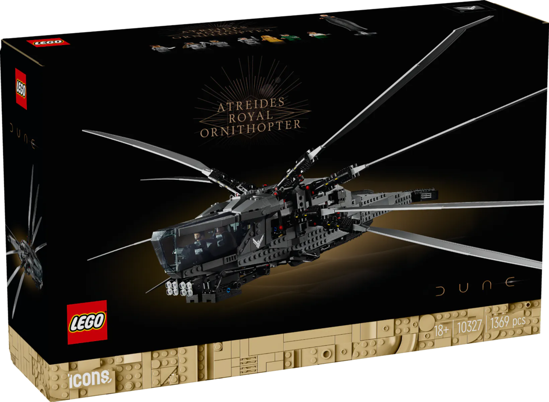 LEGO® Icons Дюн – Кралски орнитоптер на атреидите 10327