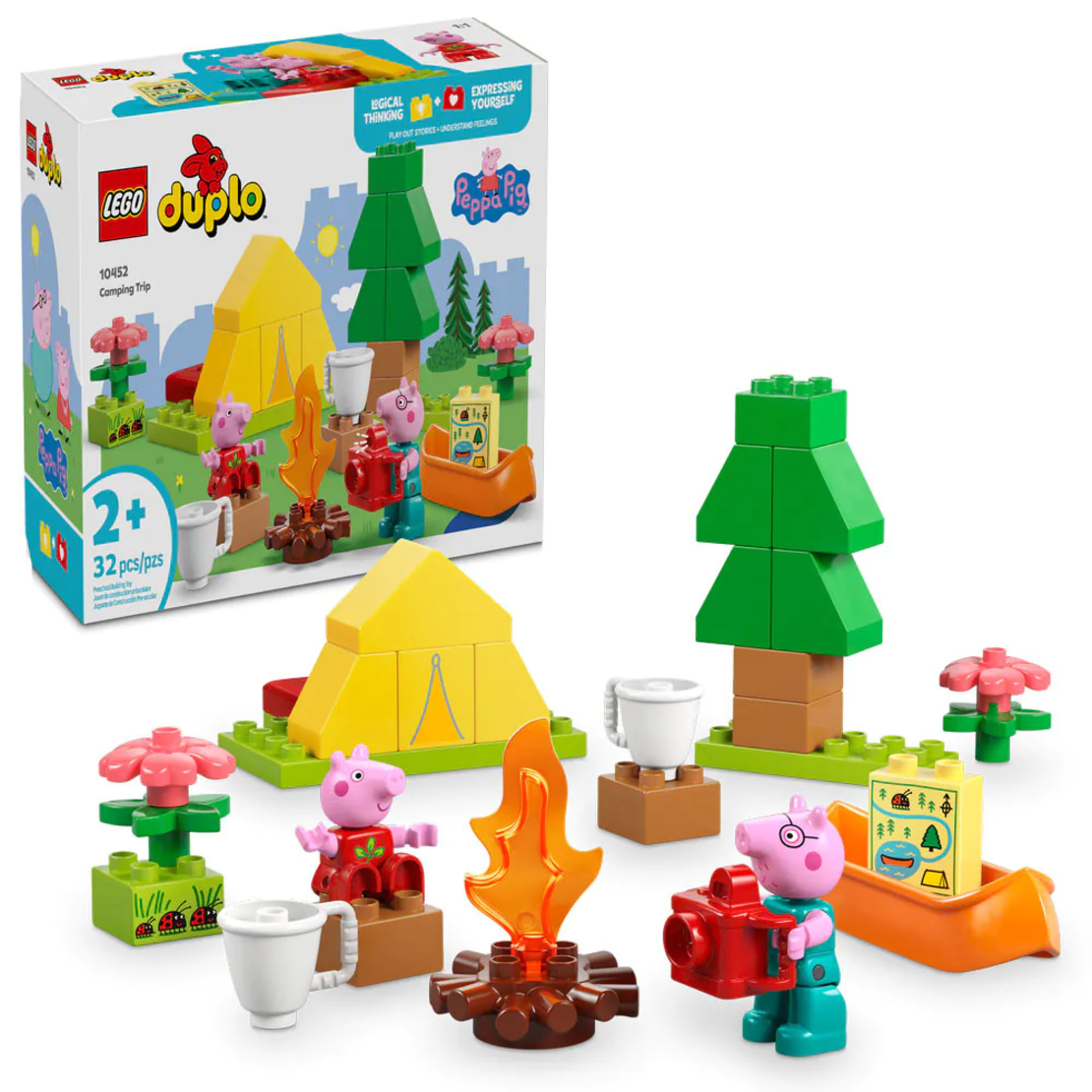 LEGO® DUPLO® Туристически поход на Пепа 10452