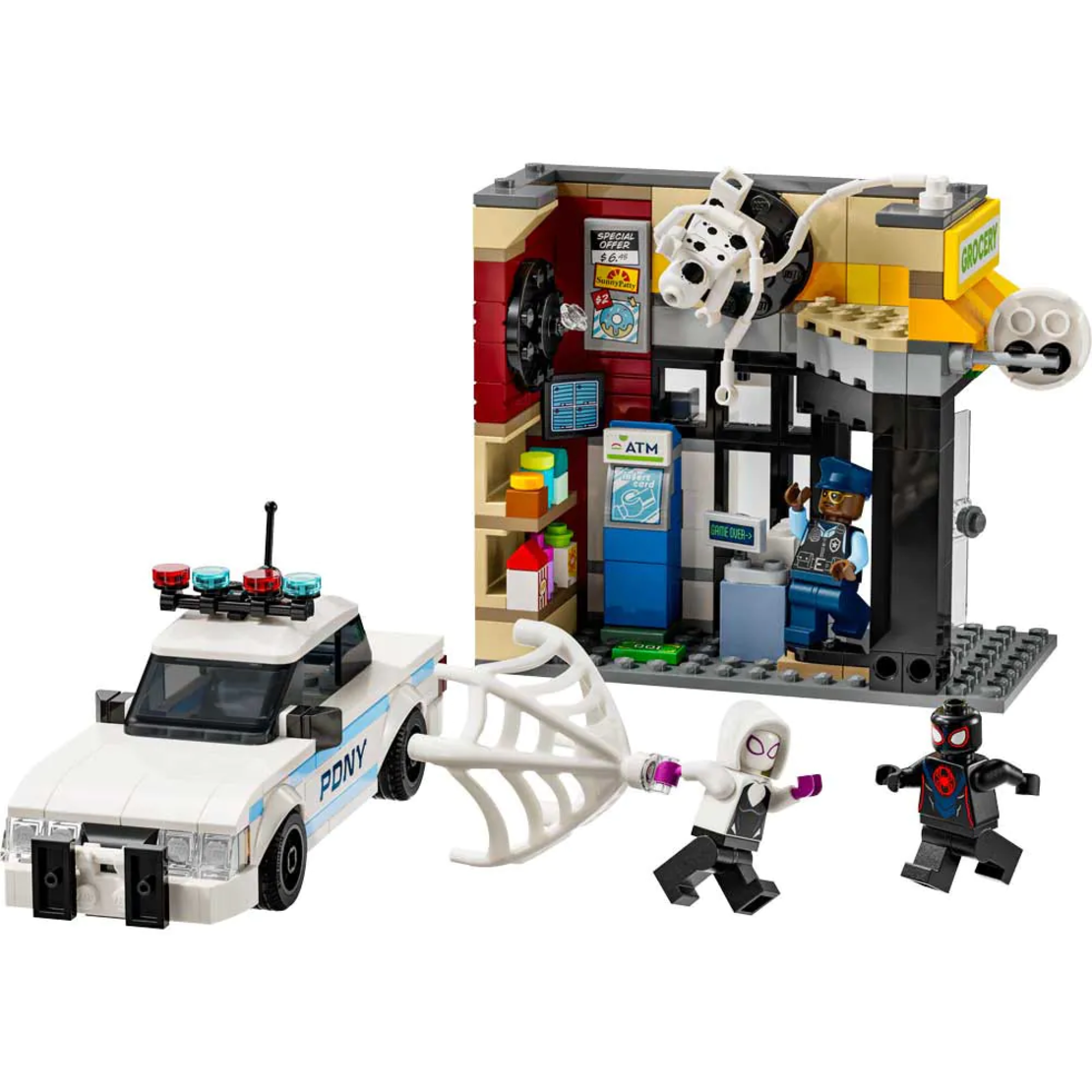 LEGO® Marvel Спайди-вселената: Майлс Моралес срещу Петното 76311