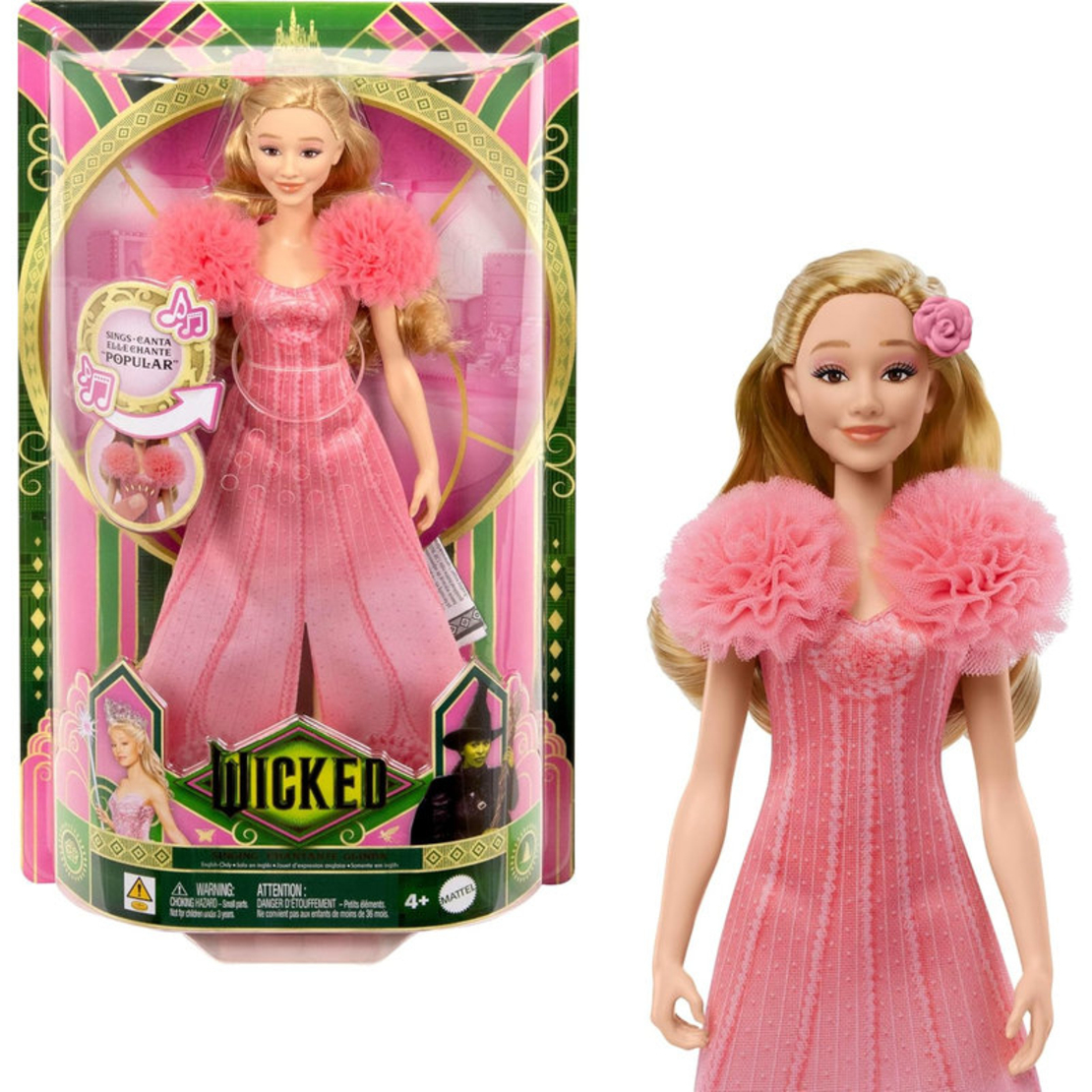 Кукла Mattel Wicked Glinda пееща, JLG49