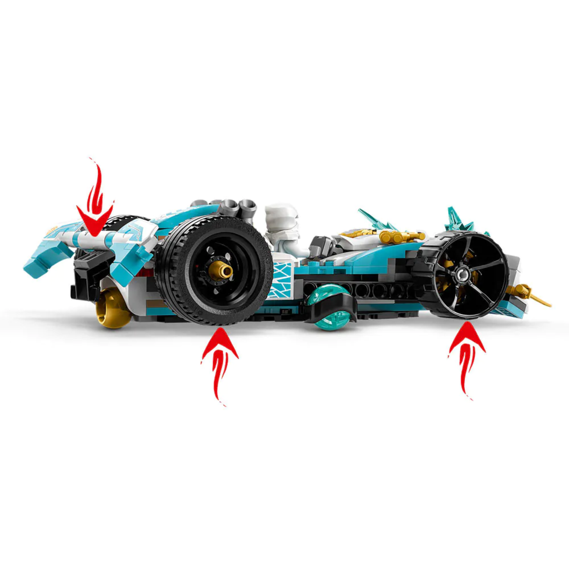 LEGO® NINJAGO® Драконовата спинджицу кола на Зейн 71791