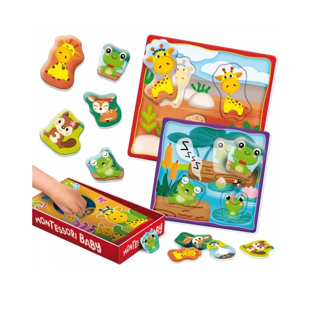 Пъзел Lisciani Монтесори Baby Box Весело семейство