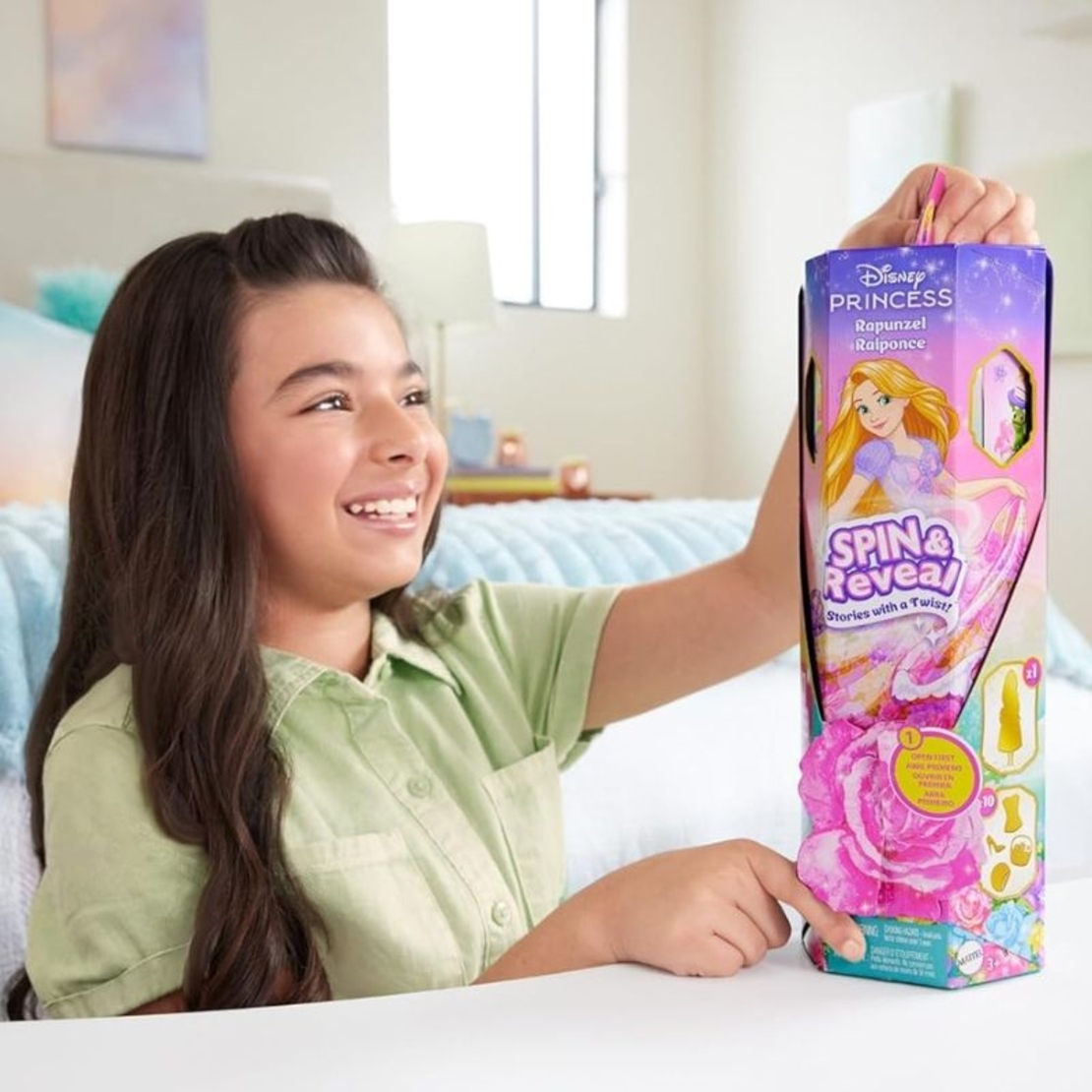 Кукла Mattel Disney Princess Rapunzel Spin & Reveal