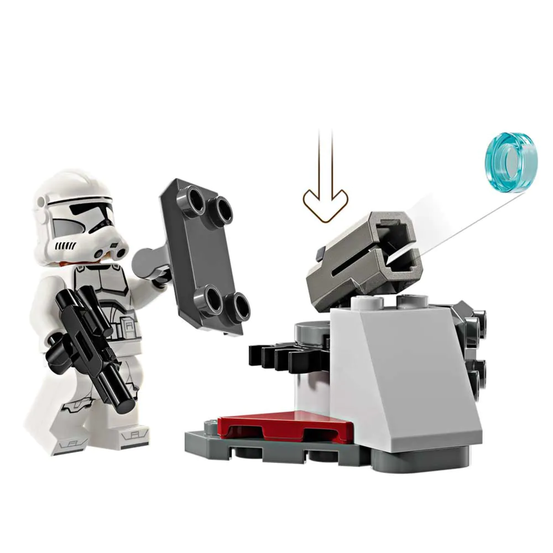 LEGO® Star Wars™ Клонинг щурмовак и боен дроид – боен пакет 75372