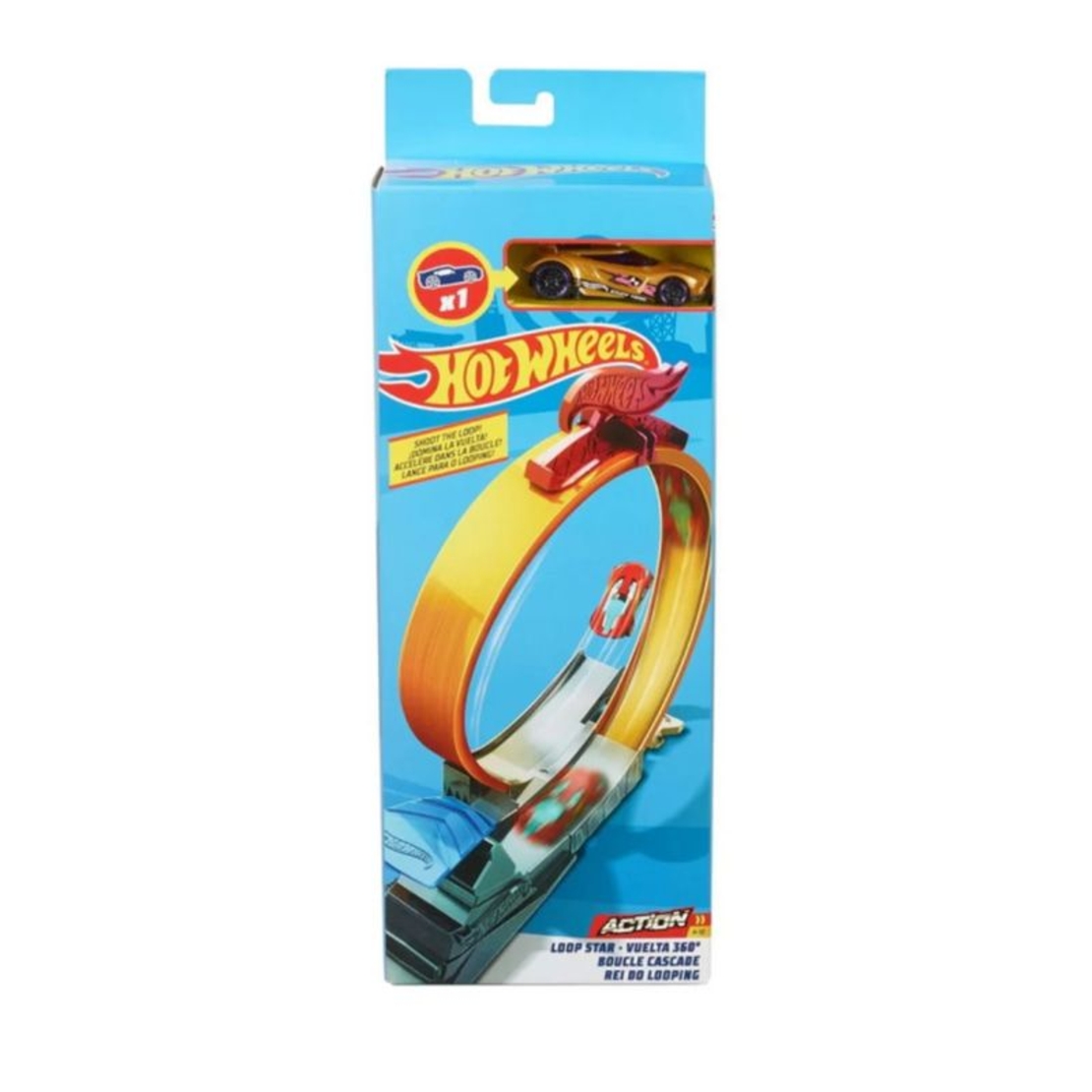 Писта Mattel Hot Wheels Loop Star, FWM88