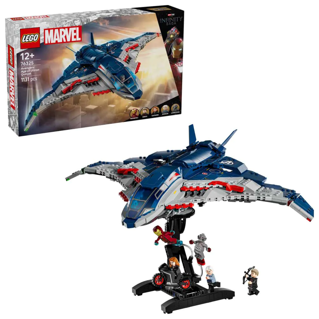 LEGO® Marvel Отмъстителитe - Ерата на Ултрон Куинджет 76325