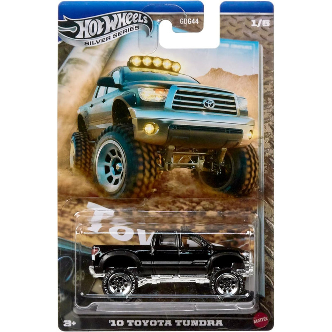 Метална количка Mattel Hot Wheels Toyota Tundra 1:64, GDG44