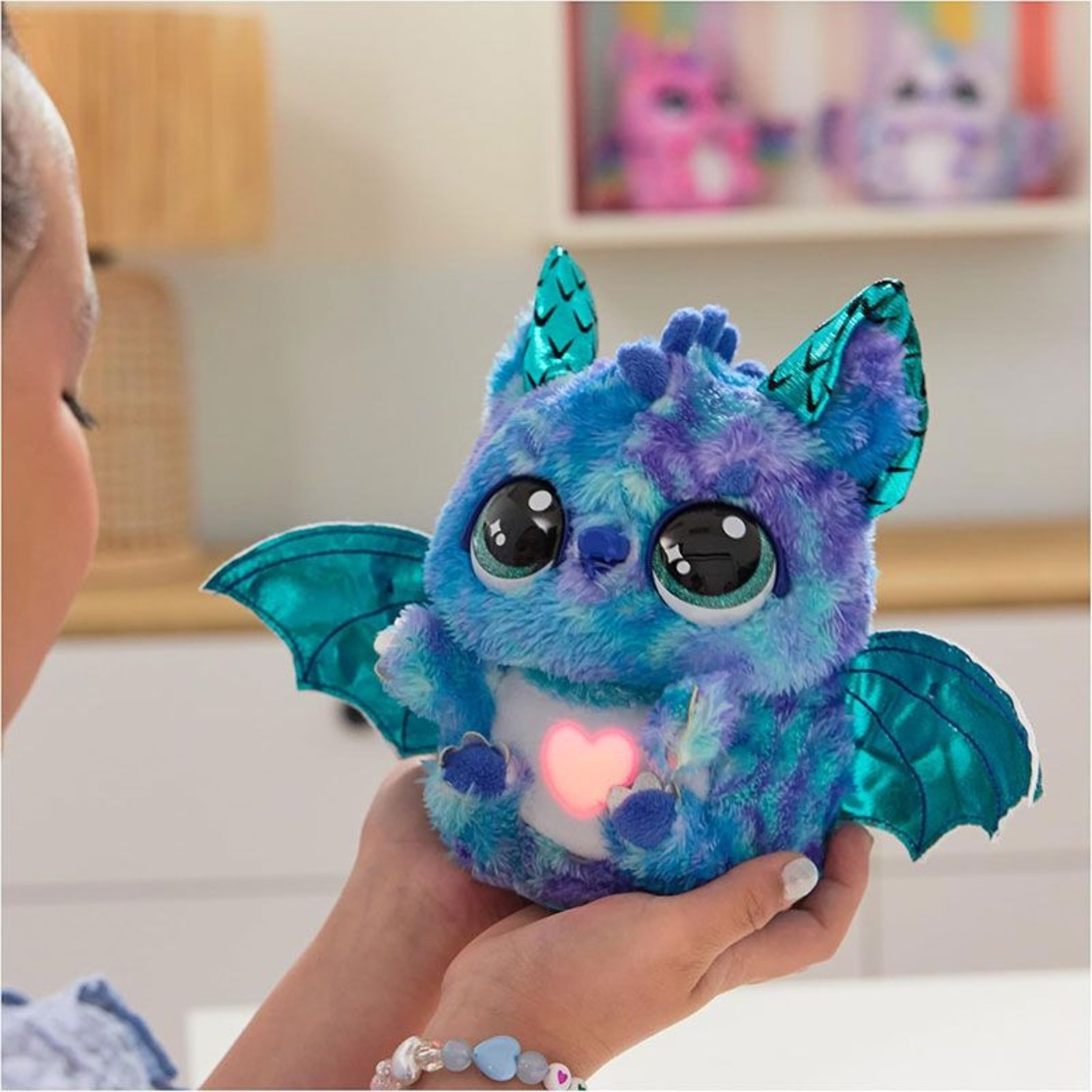 Интерактивна играчка изненада в яйце Spin Master Hatchimals Alive Mystery Hatch Draggle, със светлини и звуци