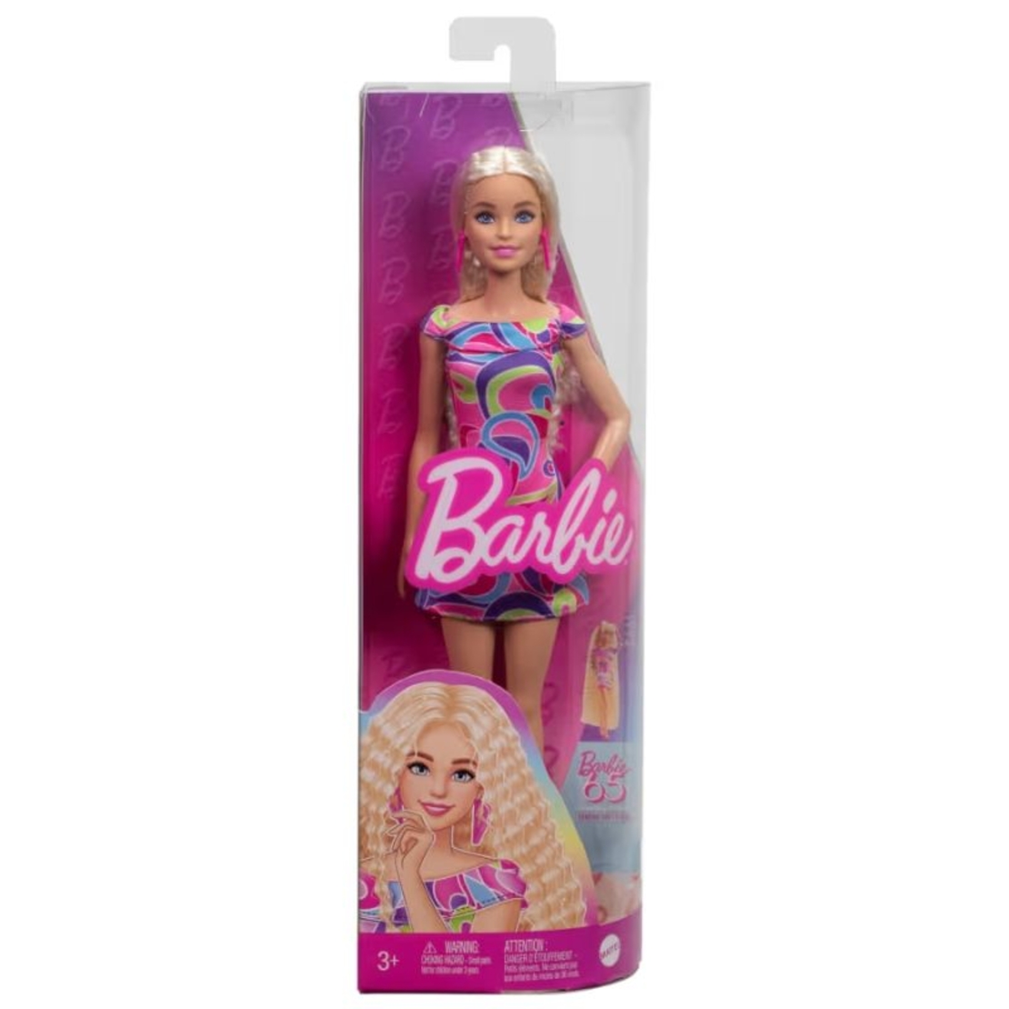 Кукла Mattel Barbie Fashionistas с дълга руса коса и аксесоари