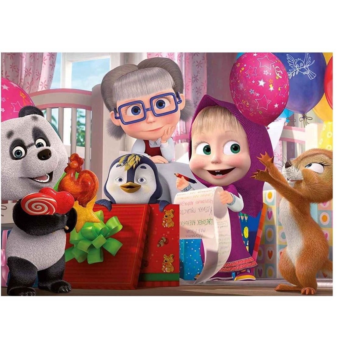 Пъзел Lisciani Masha and The Bear MAXI FLOOR Чудесен ден 60 ч.