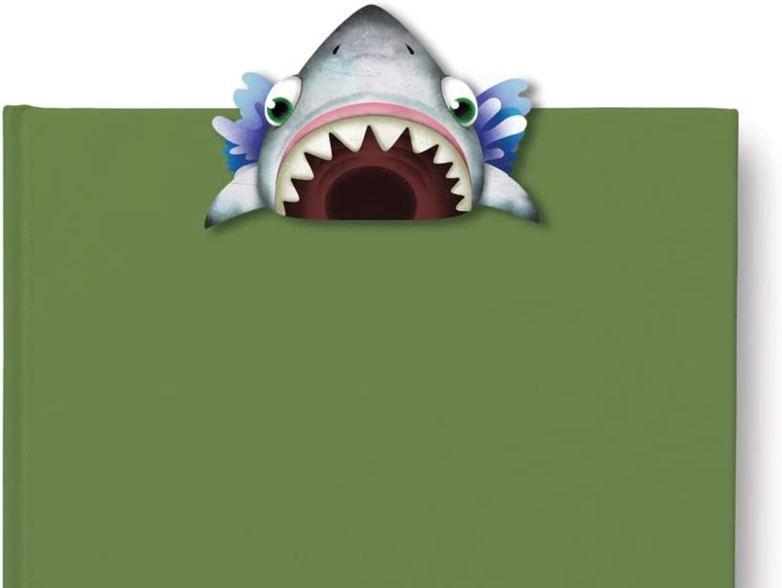 Разделител за книга със зъби - Акула