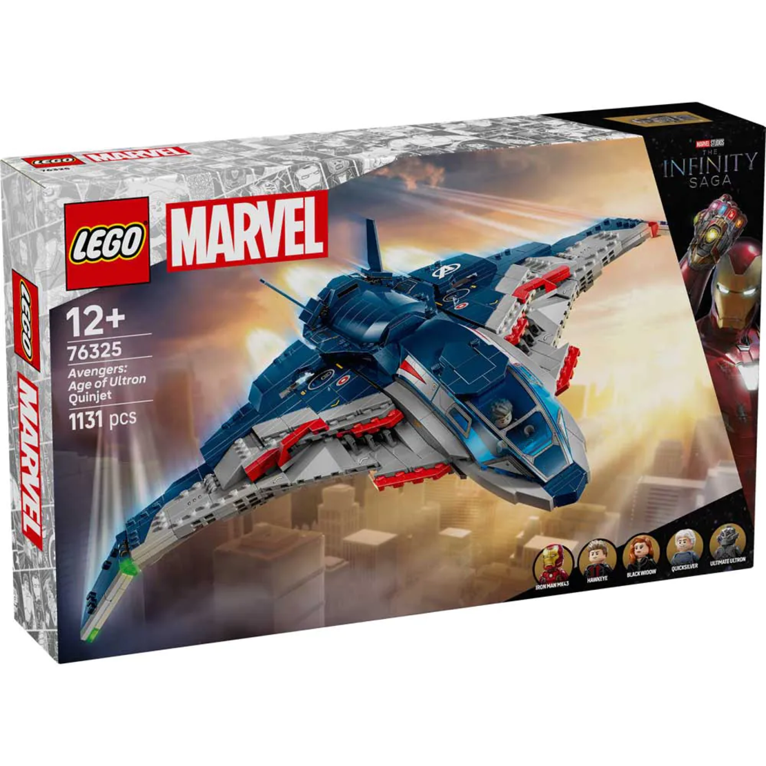 LEGO® Marvel Отмъстителитe - Ерата на Ултрон Куинджет 76325