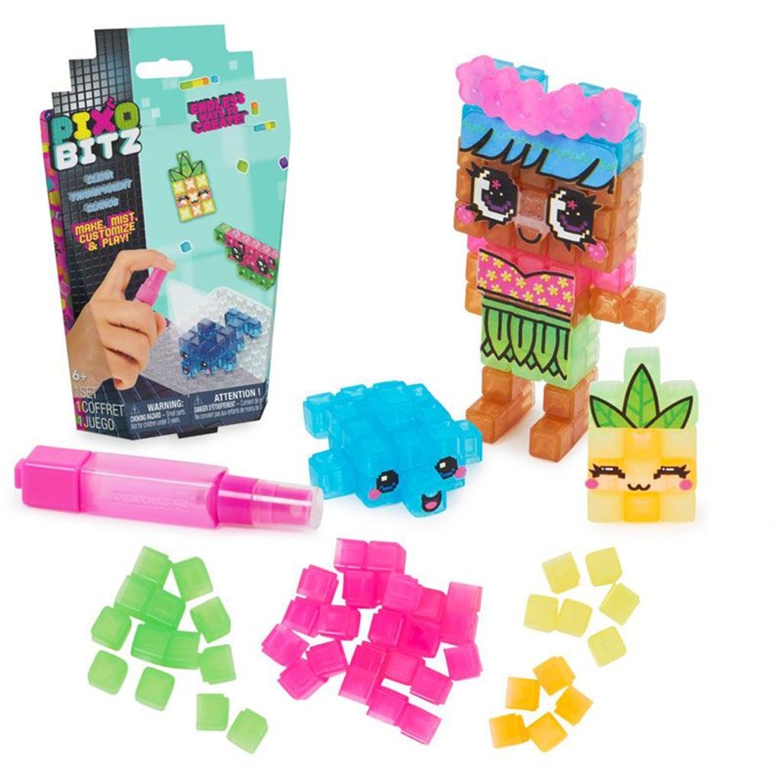 Творчески комплект Spin Master PixoBitz Clear Pack