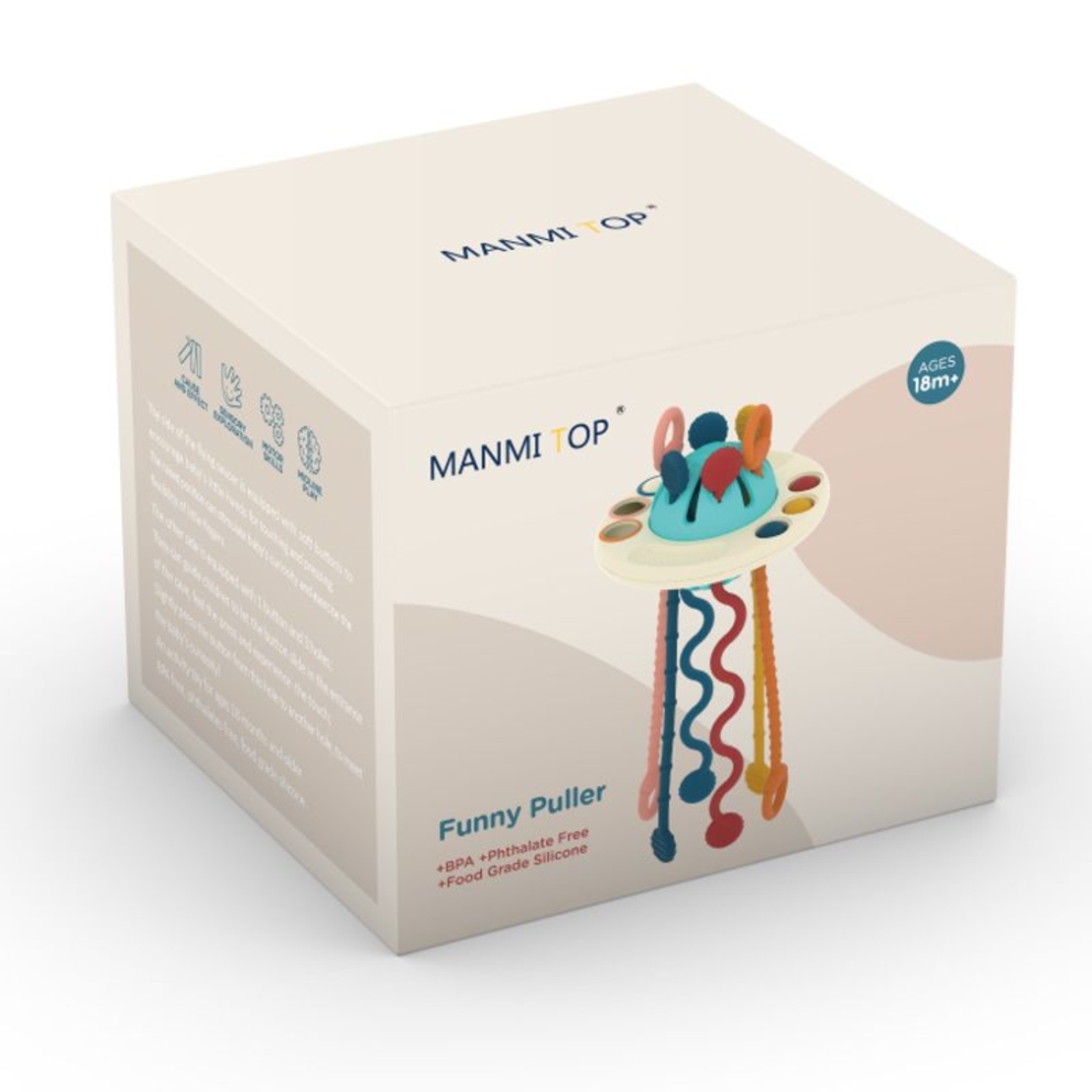 Интерактивна бебешка играчка Raya Toys Funny Puller