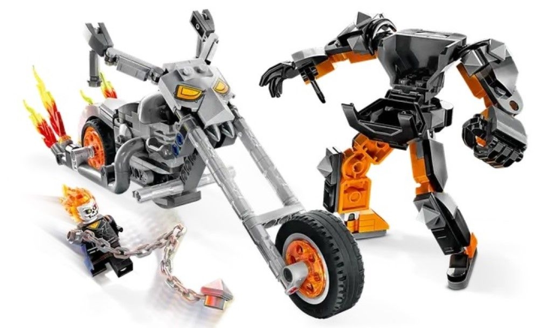 LEGO® Marvel Ghost Rider Mech & Bike 76245