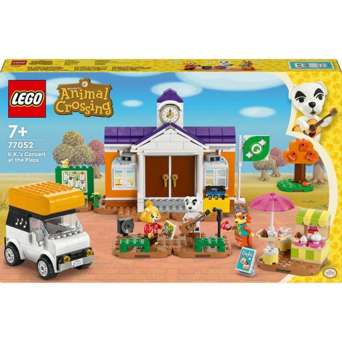 LEGO® Animal Crossing™ Концертът на K.K. на Plaza 77052