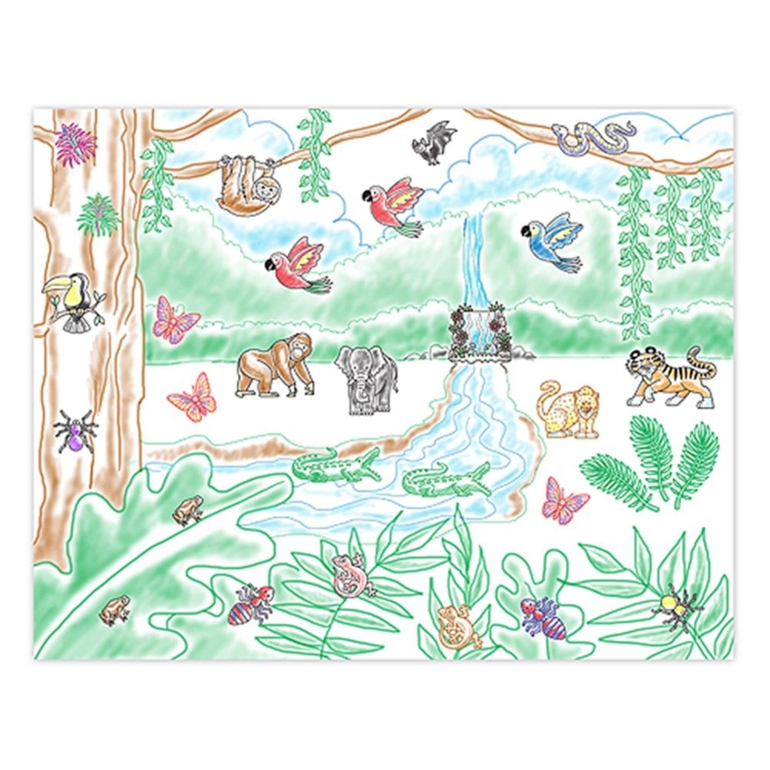 Дървени печати Melissa and Doug Тропическа гора 12423