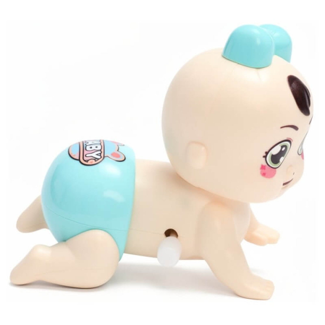 Детска играчка Raya Toys лазещо момиченце с механизъм