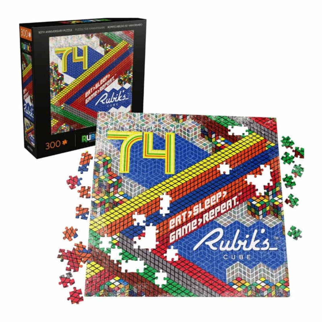 Пъзел Spin Master Rubik's Cube 50th Anniversary, 300 ч.