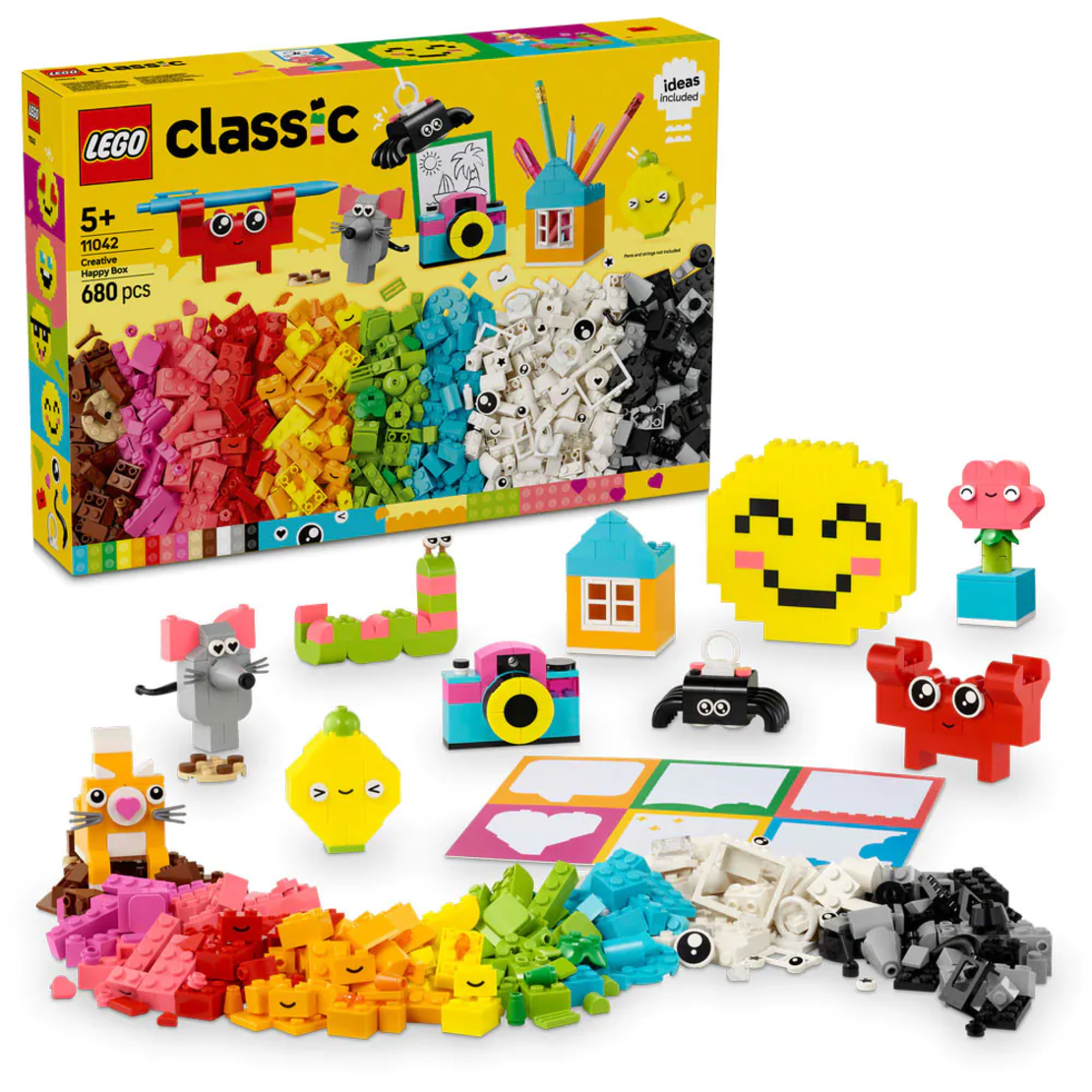 LEGO® Classic Творческа кутия на щастието 11042