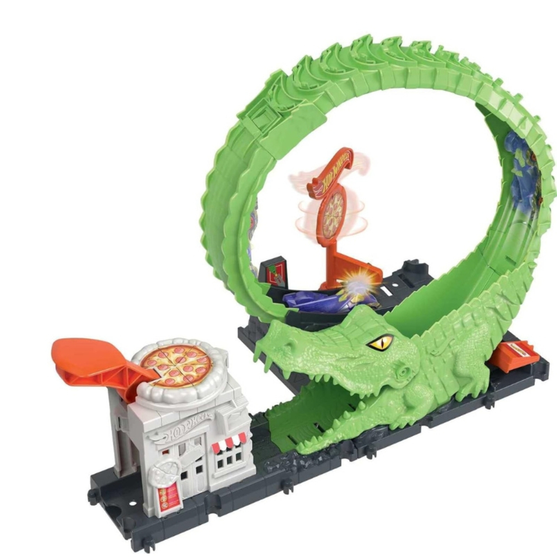 Писта Mattel Hot Wheels City Атаката на алигатора