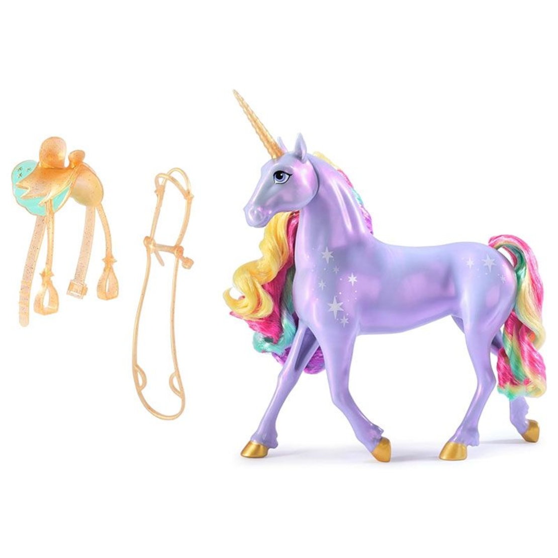 Интерактивна играчка светещ еднорог Spin Master Unicorn Academy Wildstar, със звуци и музика