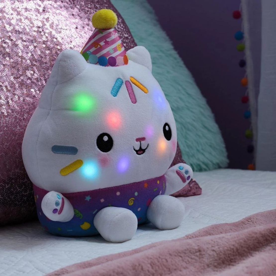 Плюшена играчка Spin Master Gabby's Dollhouse Sprinkle Party Cakey Cat