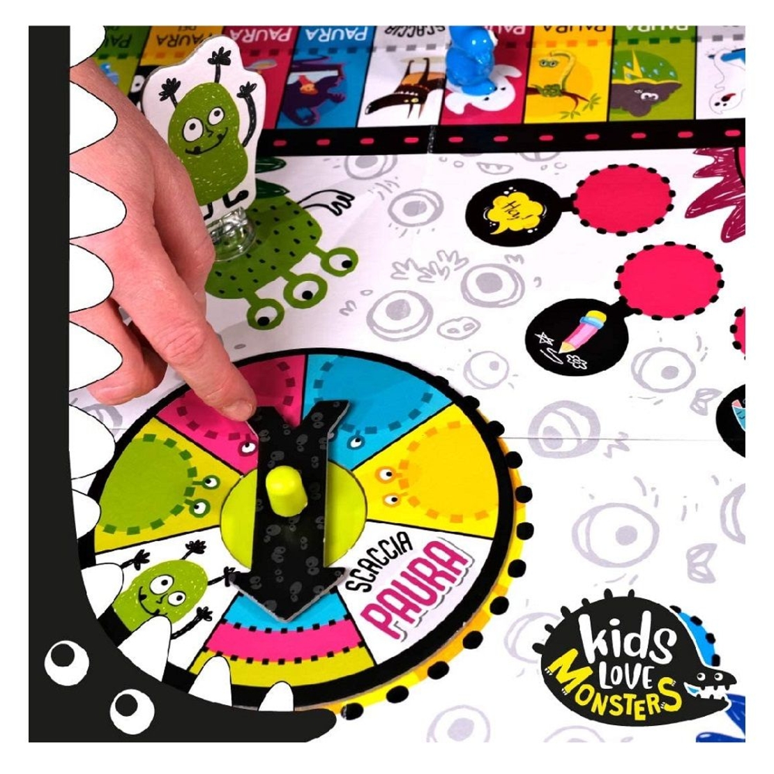 Образователна игра Lisciani Kids Love Monsters Играта на Страха