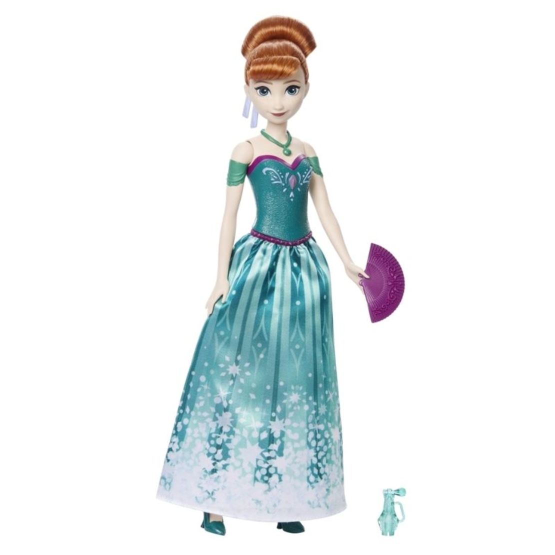 Кукла Mattel Disney Frozen Anna Spin & Reveal, с аксесоари