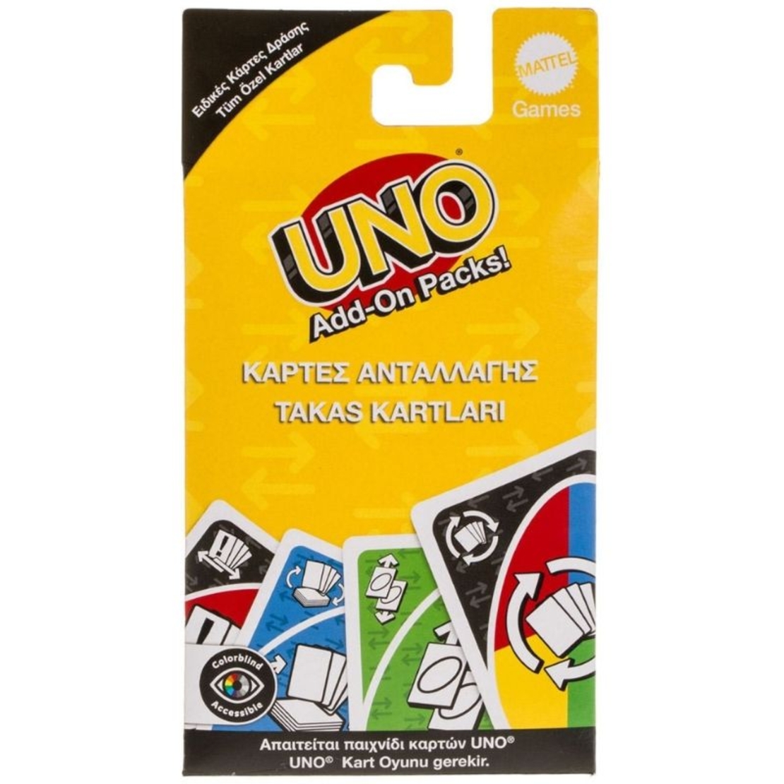 Карти Уно Mattel UNO Add-on пакети