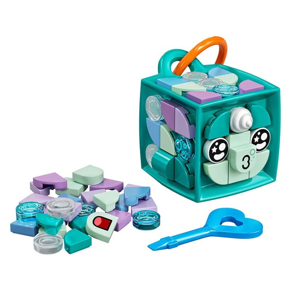 LEGO® DOTS Ключодържател Narwhal 41928