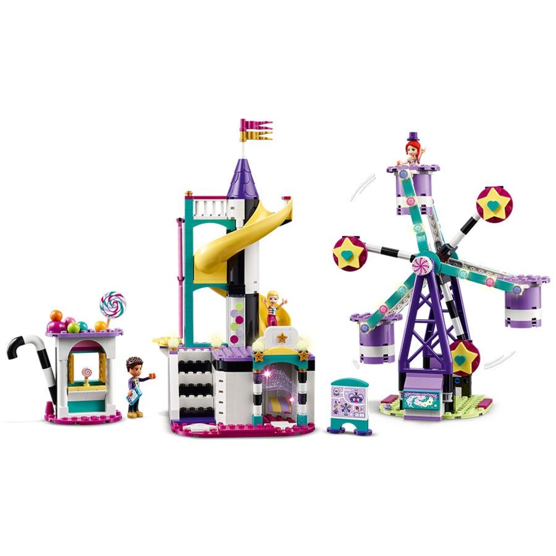 LEGO® Friends Магическо виенско колело и пързалка 41689