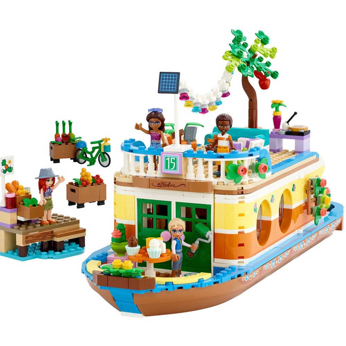 LEGO® Friends Къща лодка на канала 41702