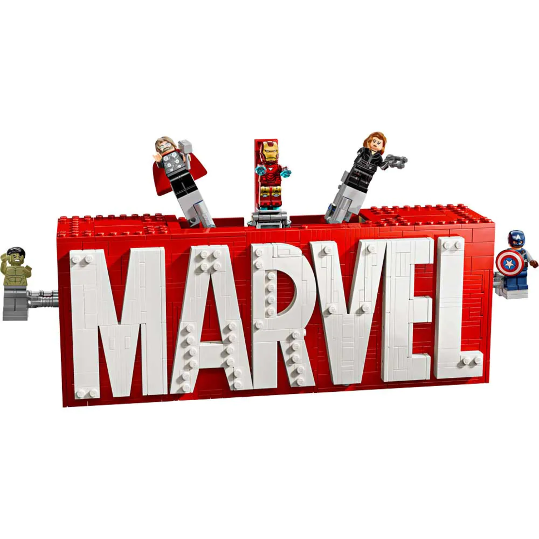 LEGO® Marvel Лого на MARVEL и минифигури 76313