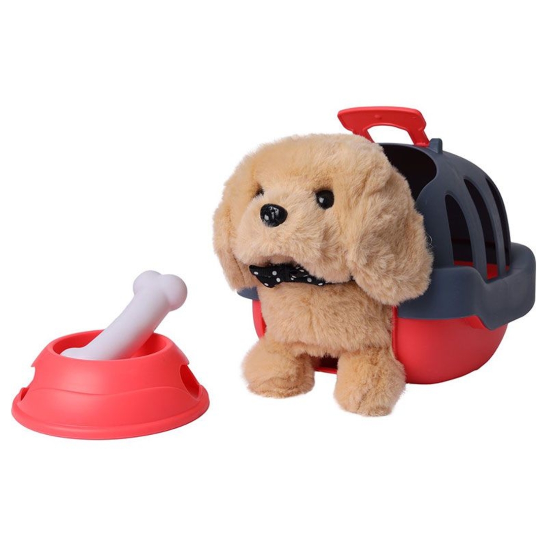 Интерактивна играчка Raya Toys Куче с аксесоари