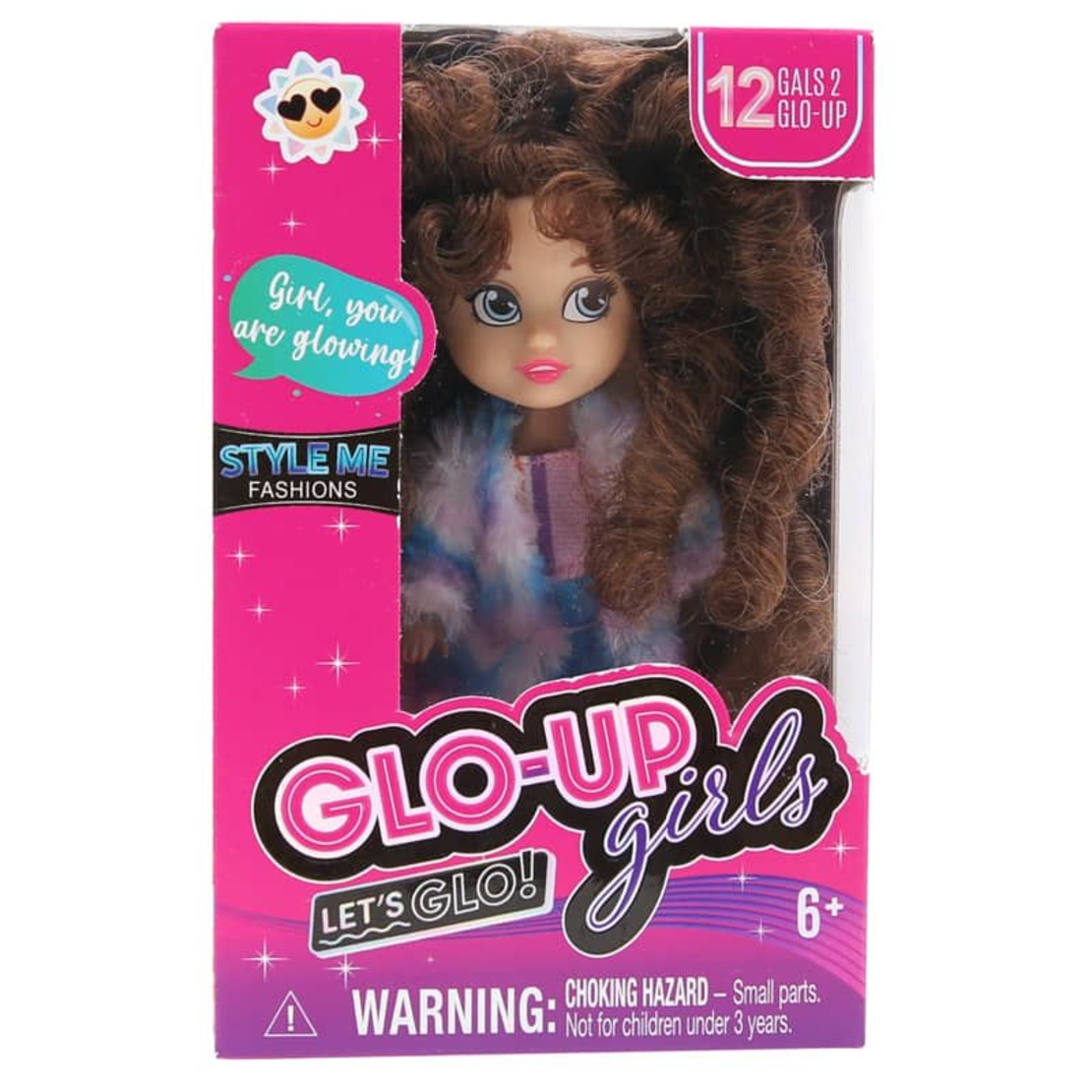 Мини кукла Raya Toys GLO-UP Girls Let`s Glo!