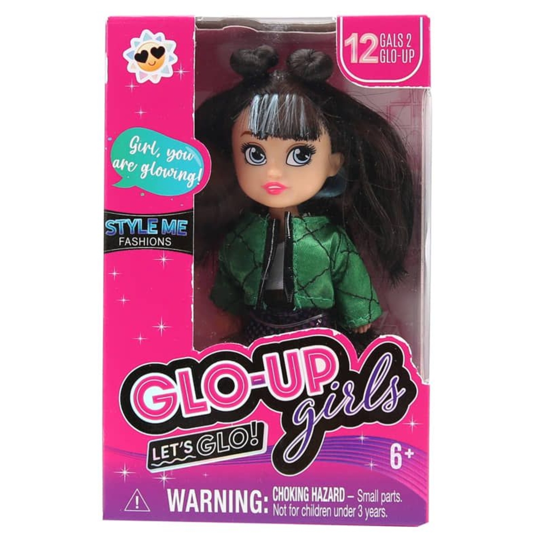 Мини кукла Raya Toys GLO-UP Girls Let`s Glo!