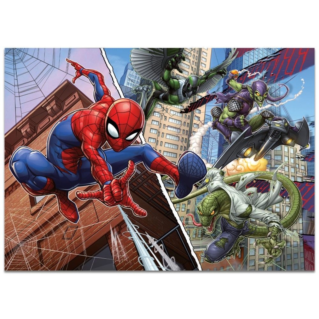 Детски пъзел Lisciani MAXI FLOOR Marvel Спайдърмен 4x48 ч.