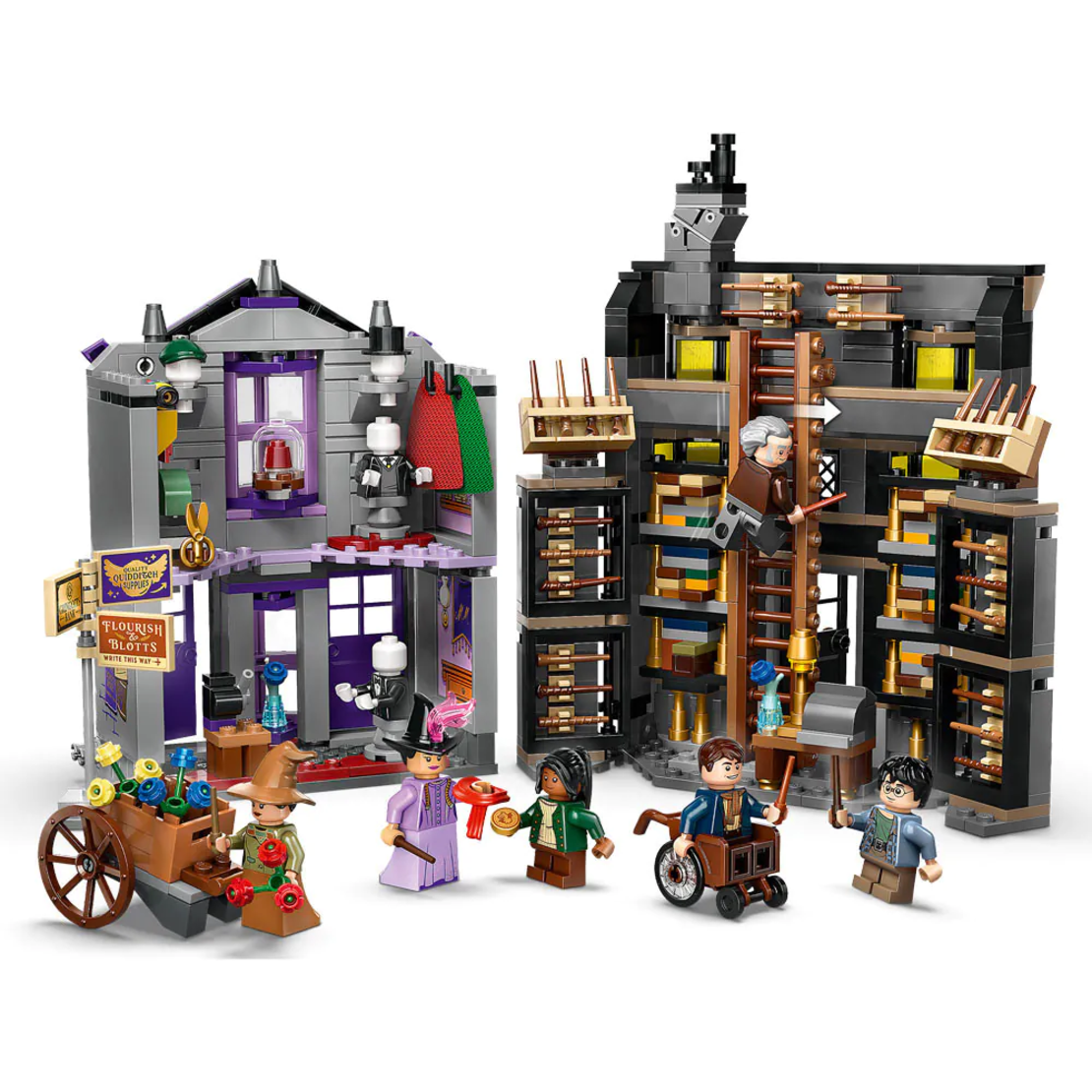 LEGO® Harry Potter™ Оливандър и дрехи от Мадам Молкин 76439