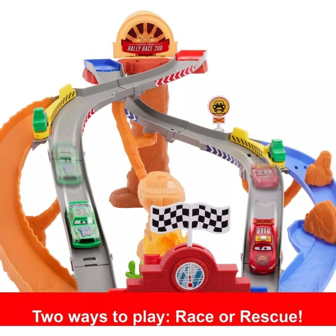 Писта Mattel Cars Rescue Road