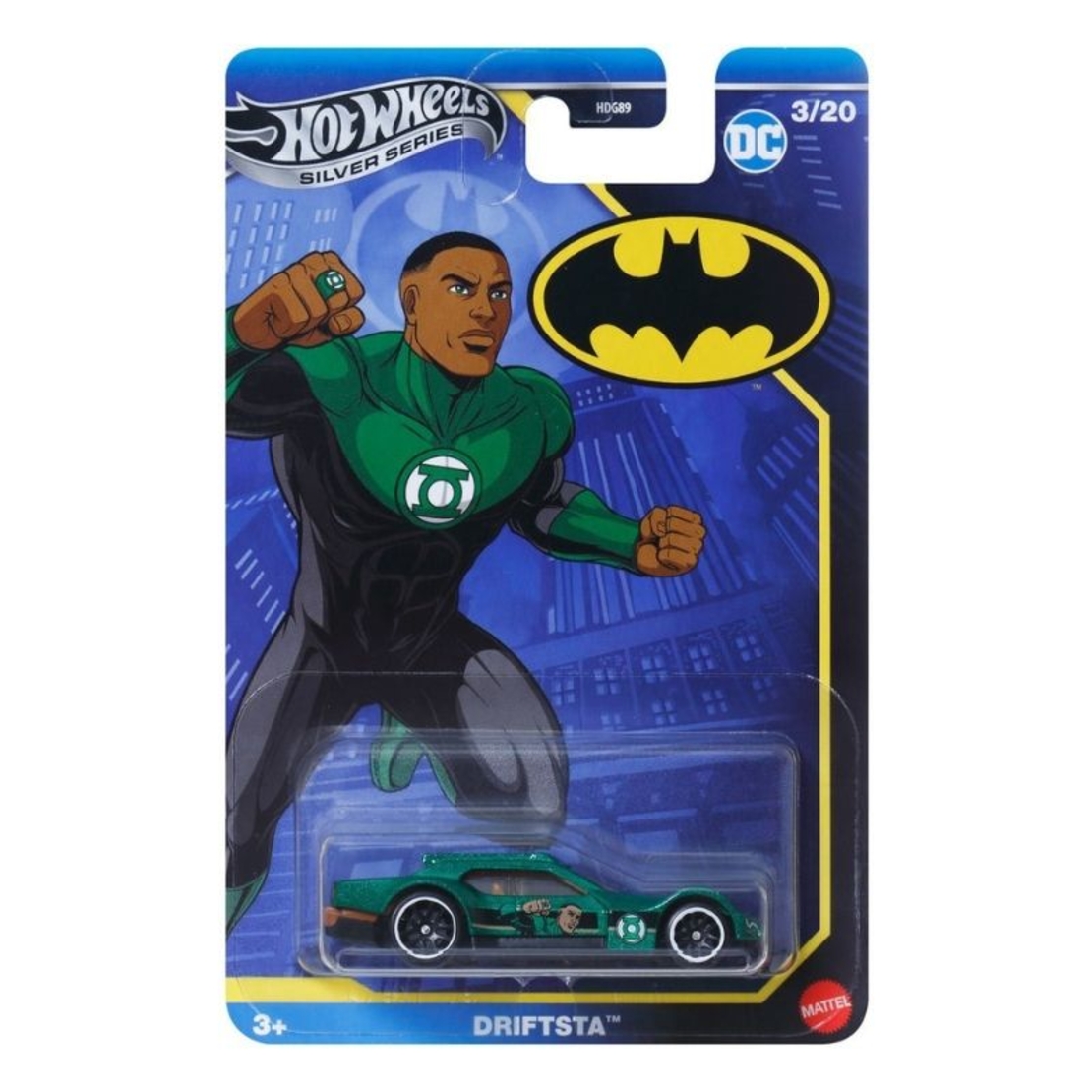 Количка Mattel Hot Wheels Silver Series Batman Driftsta, JBY09